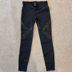 GAP Black Women's Leggings with Geometric Design